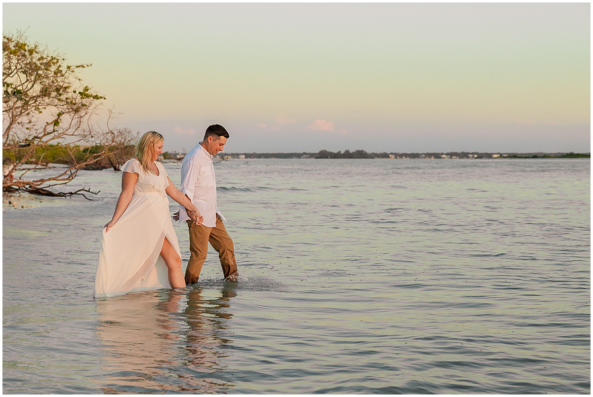 Honeymoon Island Engagement